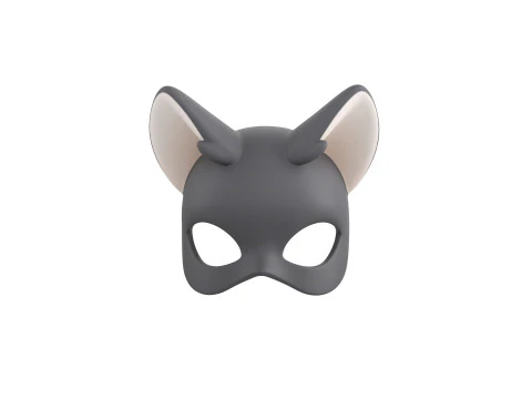 Prop180 Cat Mask 3D Model