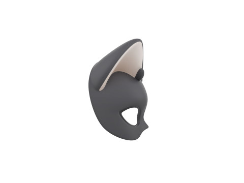 Prop180 Cat Mask 3D 모델