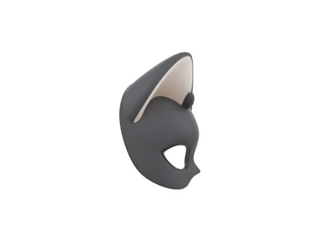 Prop180 Cat Mask 3D Model