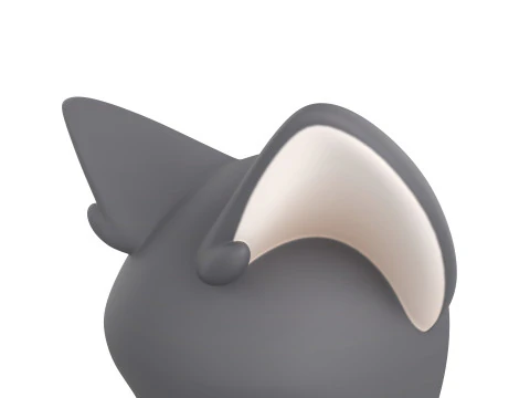 Prop180 Cat Mask 3D Model