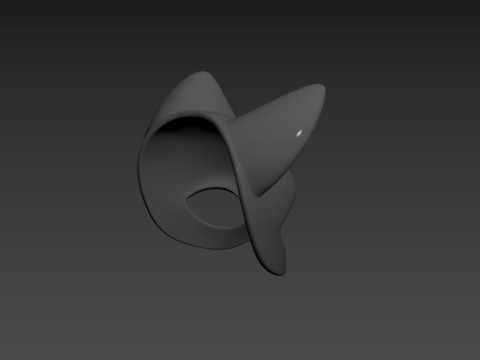 Prop180 Cat Mask 3D 모델