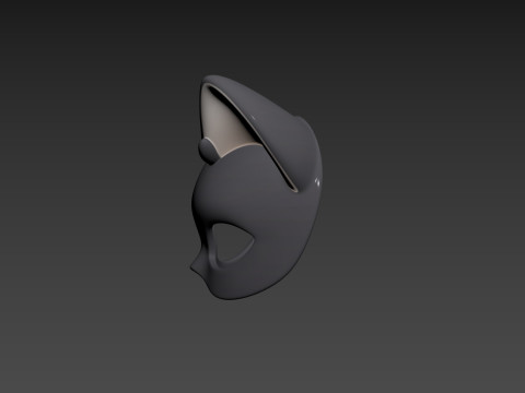 Prop180 Cat Mask 3D 모델