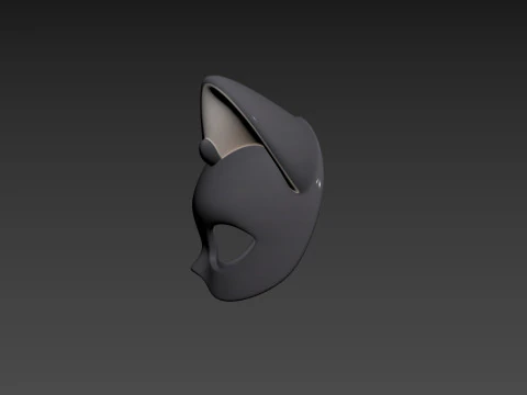 Prop180 Cat Mask 3D Model
