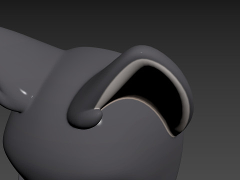 Prop180 Cat Mask 3D 모델