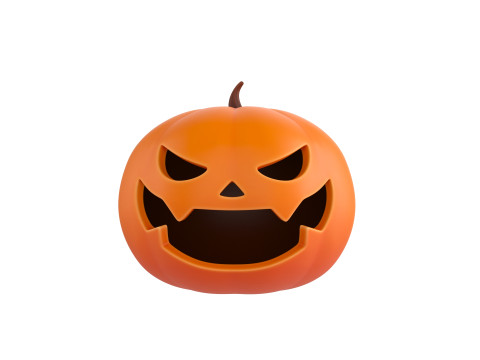 Prop183 Halloween Pumpkin 3D Модель