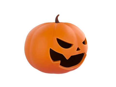 Prop183 Halloween Pumpkin 3D Модель