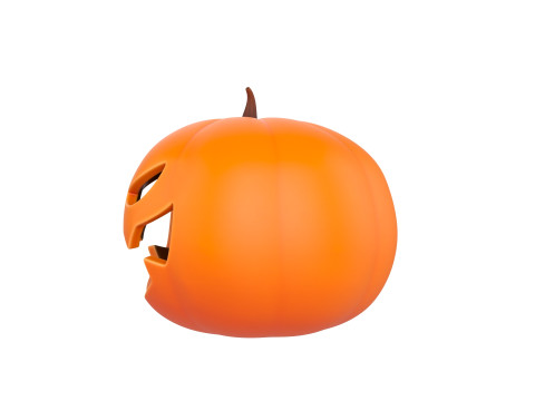 Prop183 Halloween Pumpkin 3D Модель