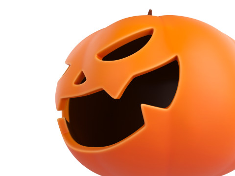 Prop183 Halloween Pumpkin 3D Модель