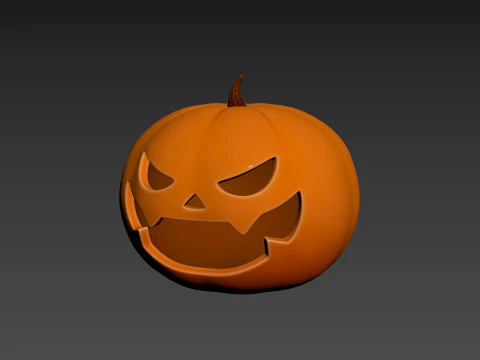 Prop183 Halloween Pumpkin 3D Model