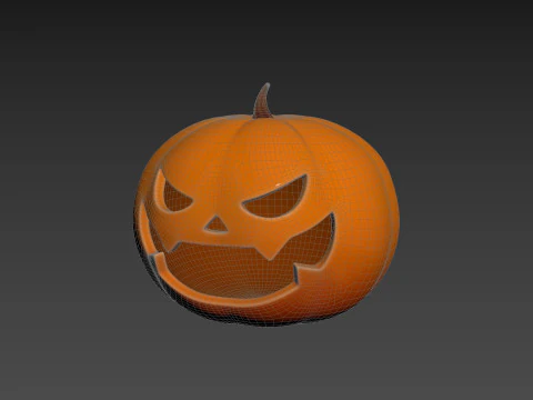 Prop183 Halloween Pumpkin 3D Model
