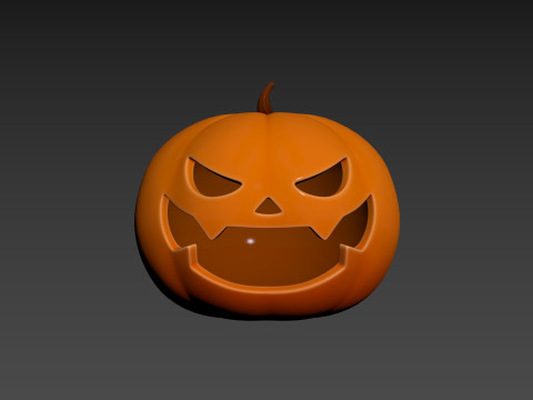 Prop183 Halloween Pumpkin 3D Модель