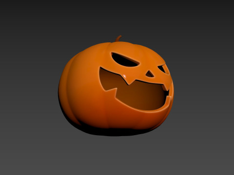 Prop183 Halloween Pumpkin 3D Модель