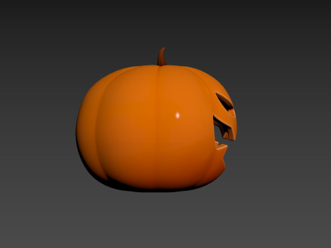Prop183 Halloween Pumpkin 3D Модель