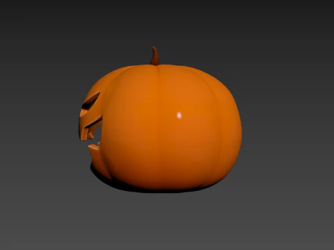 Prop183 Halloween Pumpkin 3D Model