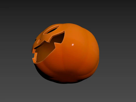 Prop183 Halloween Pumpkin 3D Model
