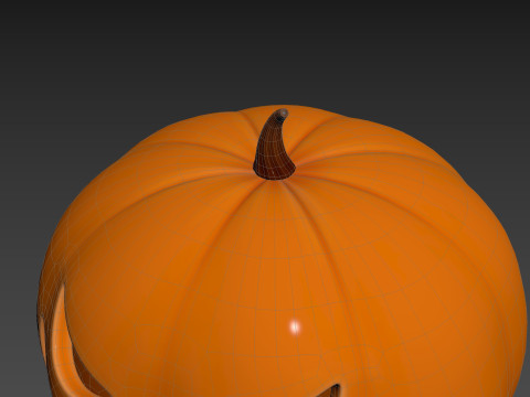 Prop183 Halloween Pumpkin 3D Модель