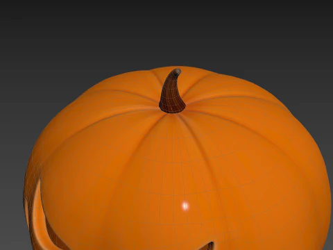 Prop183 Halloween Pumpkin 3D Model