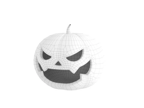 Prop183 Halloween Pumpkin 3D Model