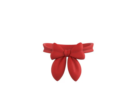 Prop184 Scarf 3D Model
