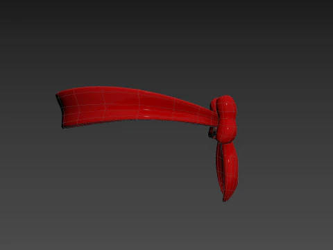 Prop184 Scarf 3D Model