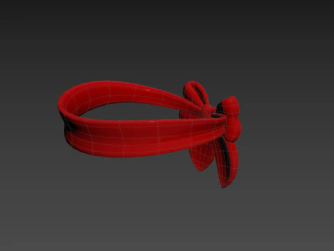 Prop184 Scarf 3D Model
