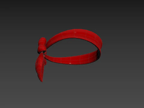 Prop184 Scarf 3D Model