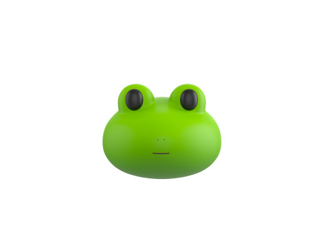 Prop186 Frog Head Modèle 3D
