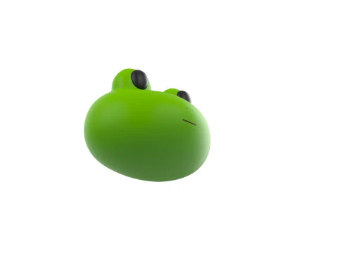Prop186 Frog Head 3D Model