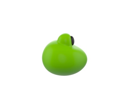 Prop186 Frog Head Modèle 3D