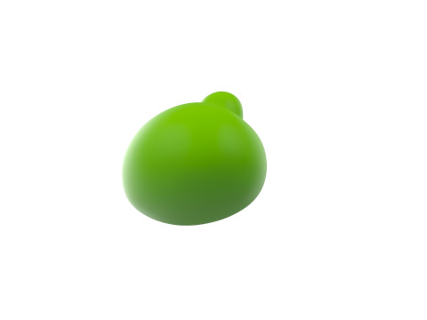 Prop186 Frog Head Modèle 3D