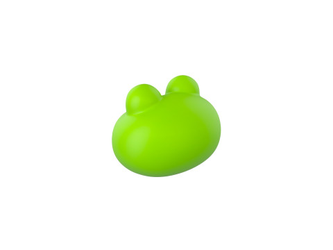 Prop186 Frog Head Modèle 3D