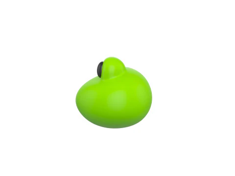 Prop186 Frog Head 3D Model