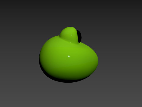 Prop186 Frog Head Modèle 3D