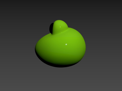 Prop186 Frog Head Modèle 3D