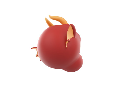 Prop188 Dragon Head Modello 3D