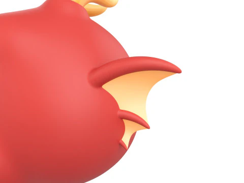Prop188 Dragon Head 3D Model