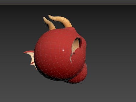 Prop188 Dragon Head Modello 3D