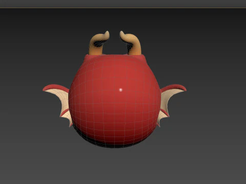 Prop188 Dragon Head 3D Model