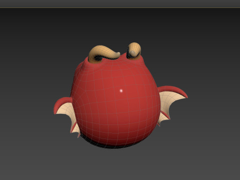 Prop188 Dragon Head Modello 3D