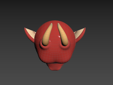 Prop188 Dragon Head Modello 3D