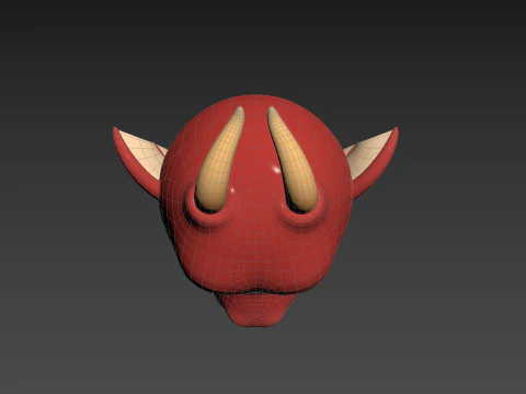 Prop188 Dragon Head 3D Model