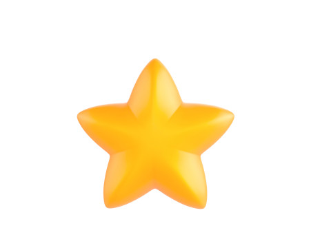 Symbol001 Star 3D Модель