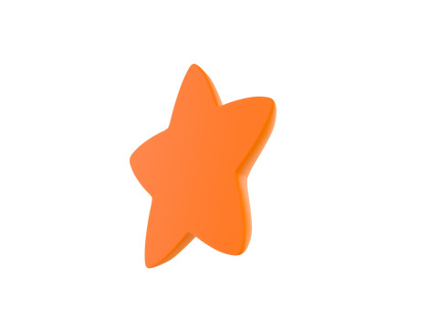 Symbol001 Star 3D Модель