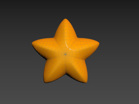 Symbol001 Star 3D Модель