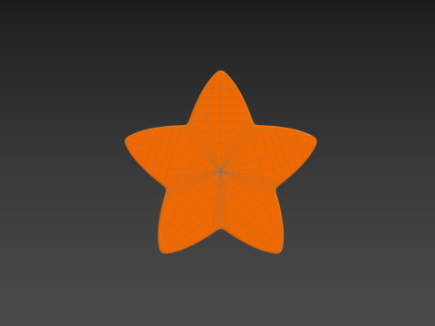 Symbol001 Star 3D Модель