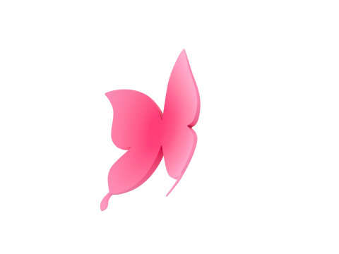 Symbol002 Butterfly 3D 모델
