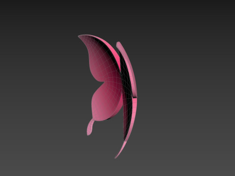 Symbol002 Butterfly 3D 모델