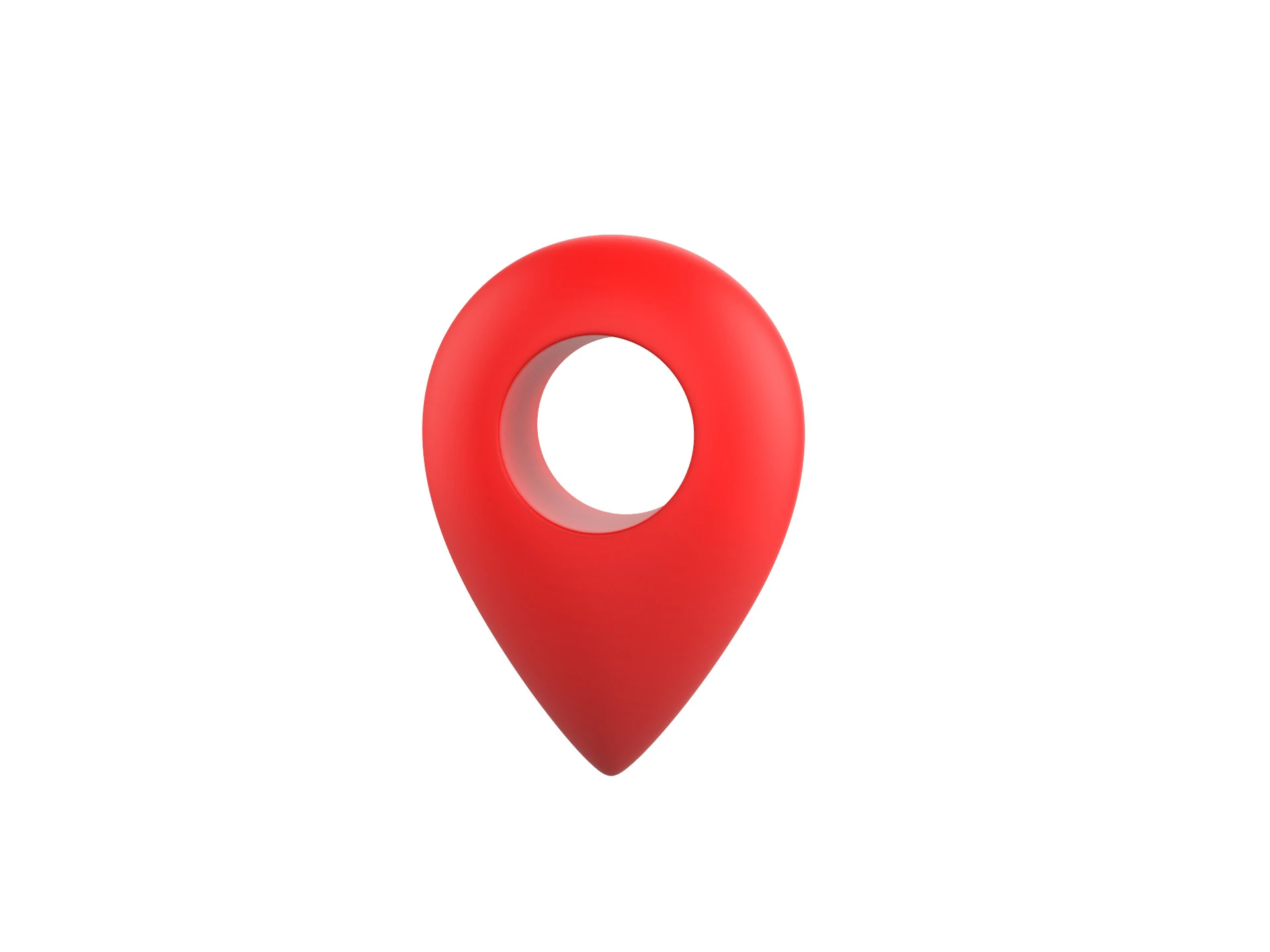 Symbol003 Map Point 3D Model .c4d .max .obj .3ds .fbx .stl .blend 