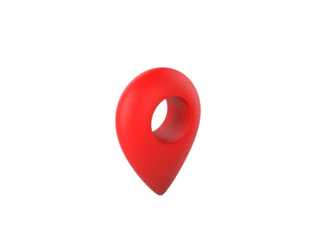 Symbol003 Map Point 3D Model