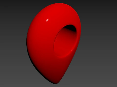Symbol003 Map Point 3D Model